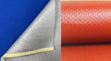 Para-aramid-szál alapú szövetek kétoldali szilikonbevonattal